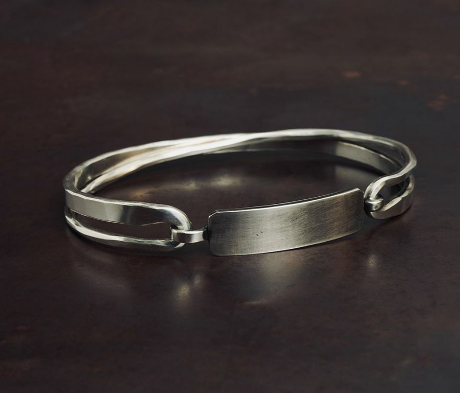 Bracelets WERKSTATT MÜNCHEN | Bracelet Flat Crossed – Finqdiamond